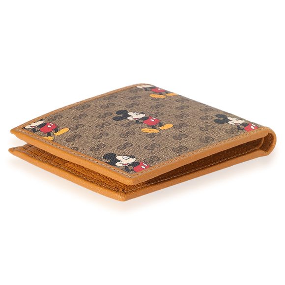 Gucci x Disney Vintage GG Supreme Mickey Mouse Bifold Wallet - Picture 6 of 7